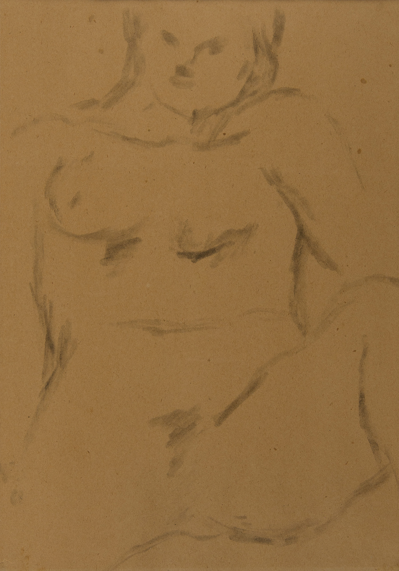 Nudo femminile, Nudo di donna (disegno) di Martini Arturo - ambito italiano (prima metà XX)