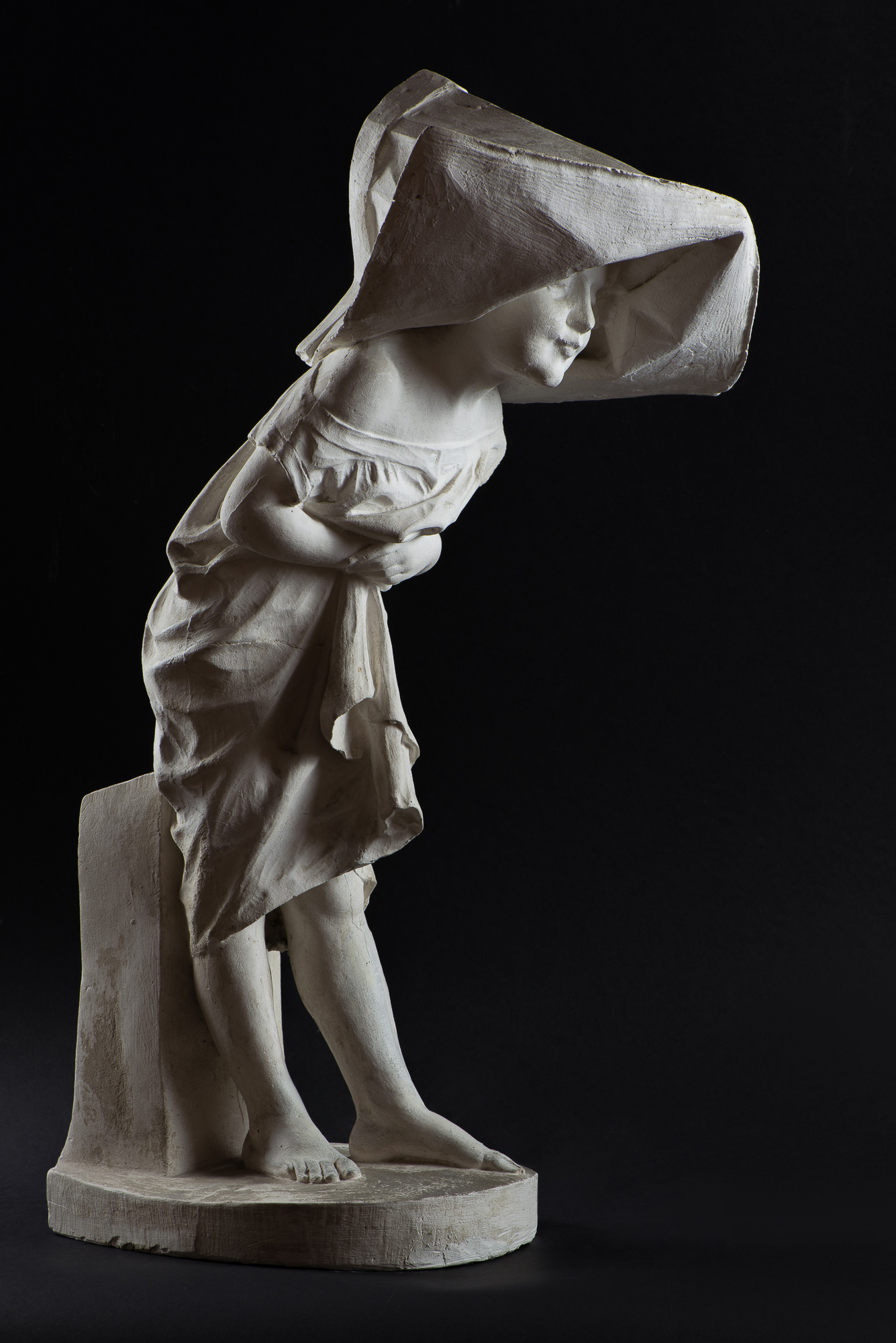 La monachella, Giovane monaca (scultura) di Branca Giulio - ambito italiano (inizio XX)