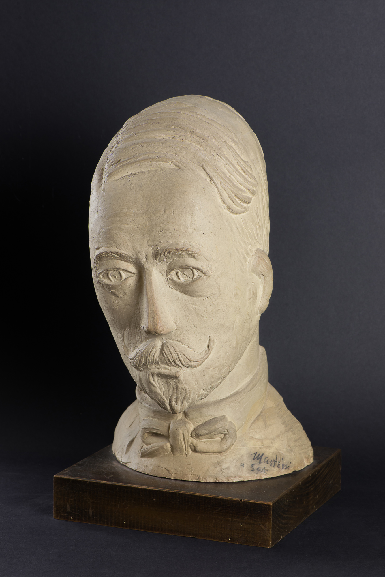 Lo zio, Ritratto maschile (scultura) di Martini Arturo - ambito italiano (prima metà XX)