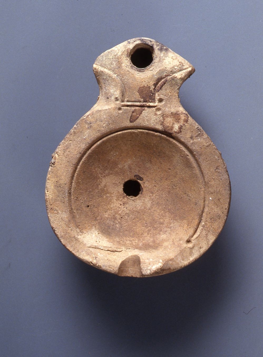 lucerna/ a volute, Loeschcke IV (seconda metà I)