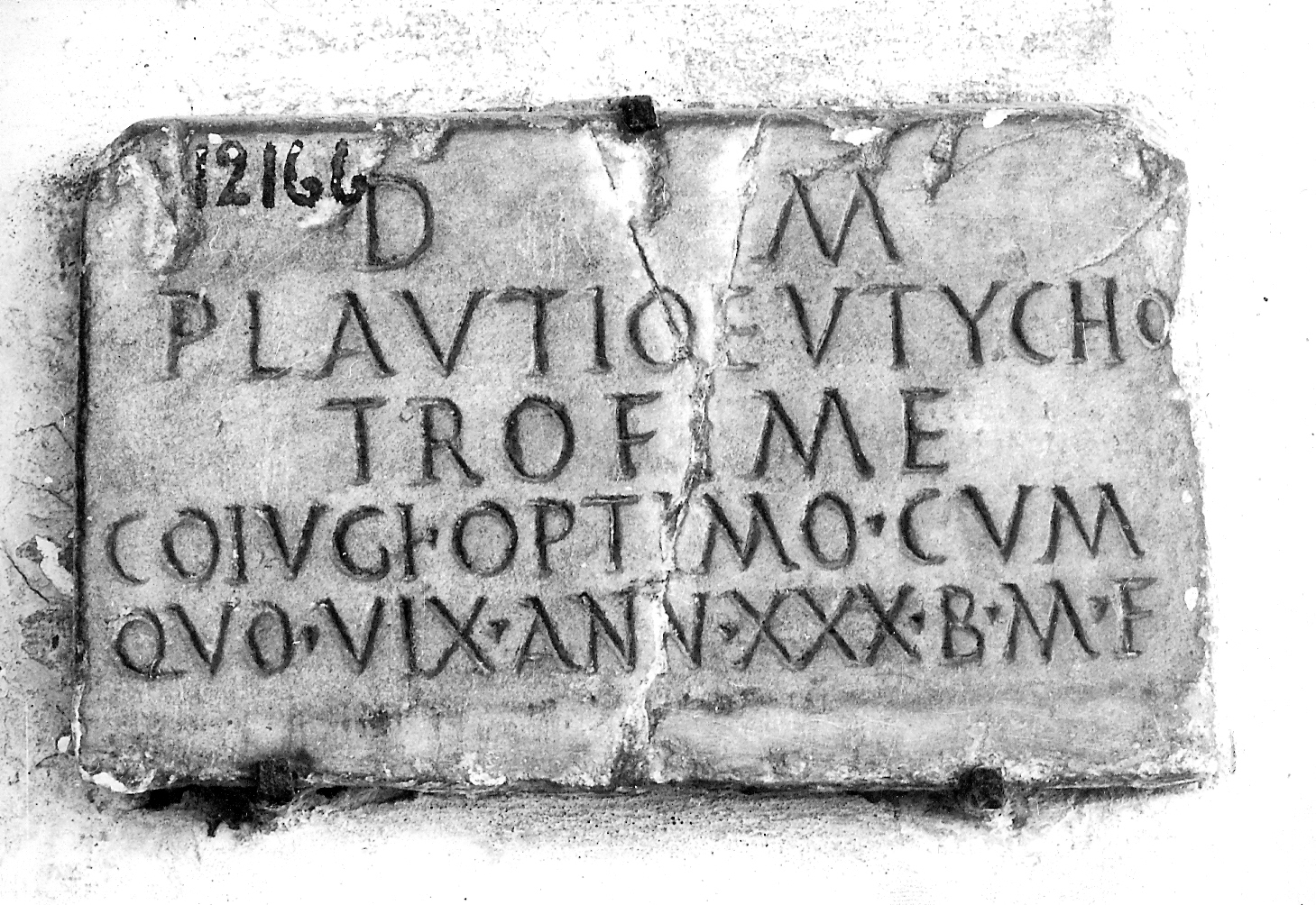 lastra, opera isolata - produzione romana (?) (secc. I/ II)