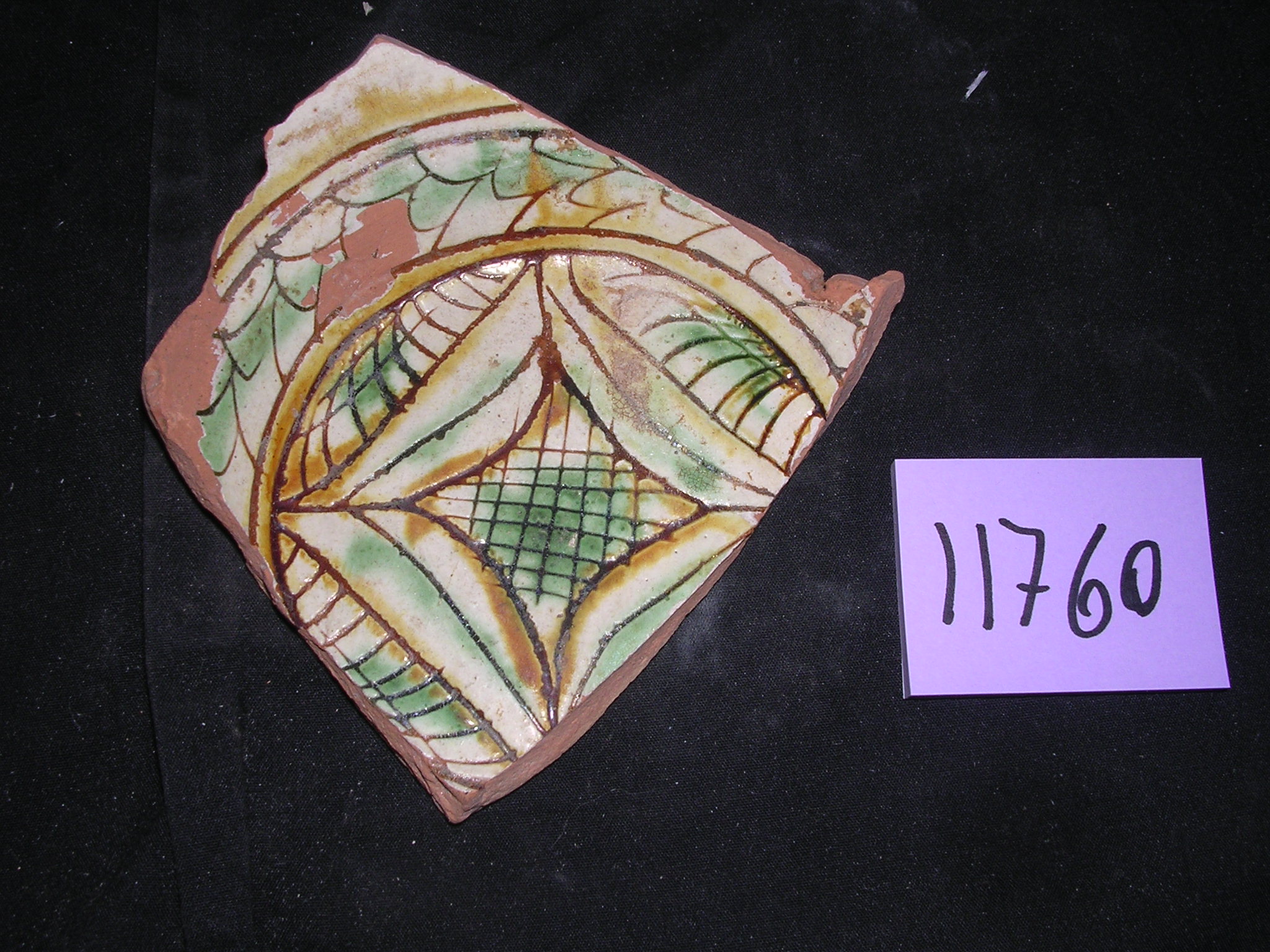 catino, frammento - bottega mantovana (sec. XVI)
