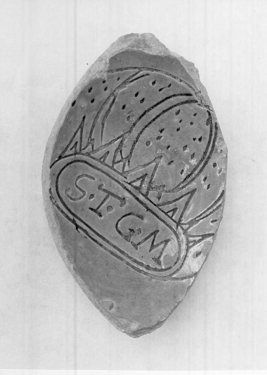 scodella, frammento - bottega mantovana (fine sec. XV)