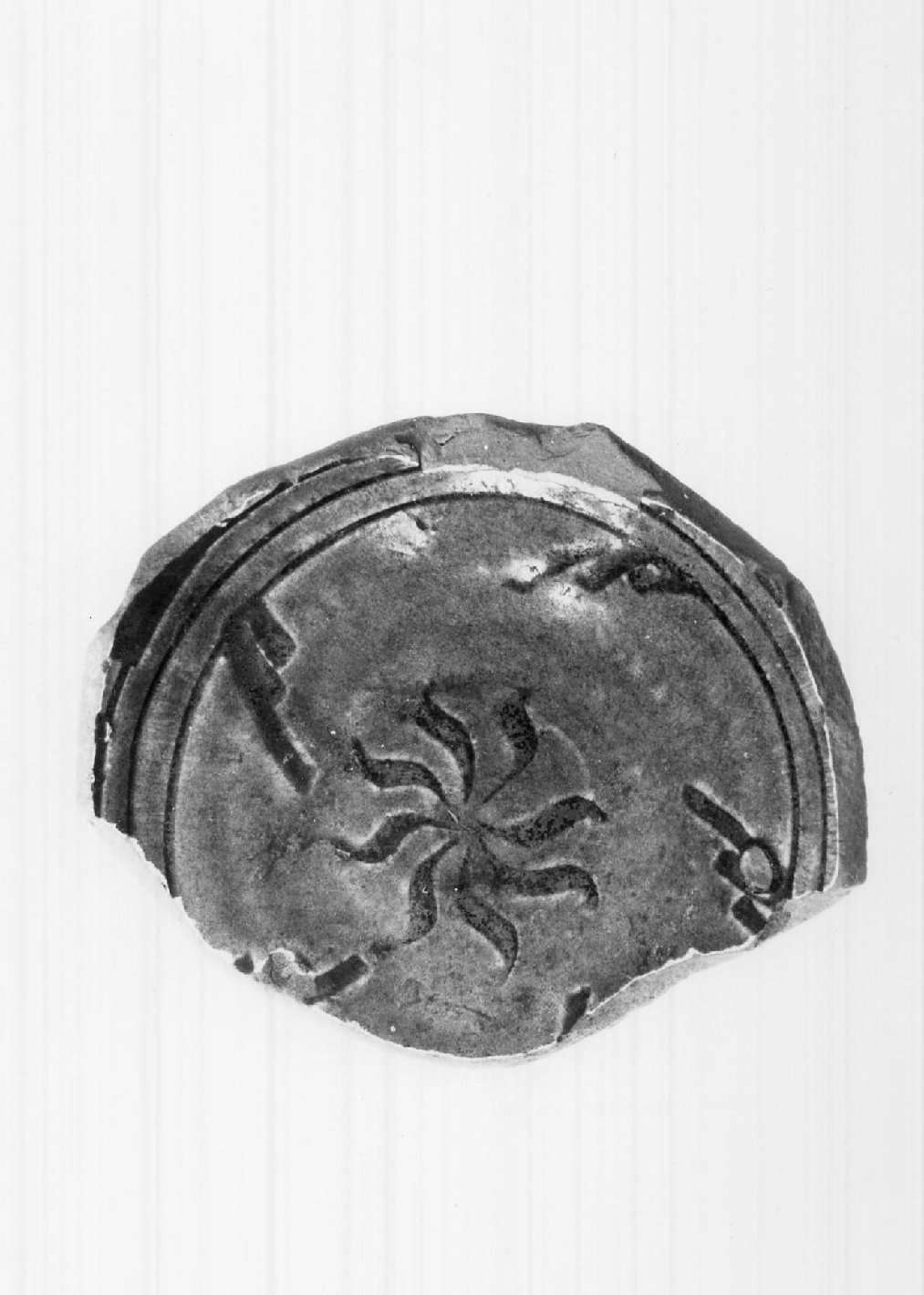 scodella, frammento - bottega mantovana (sec. XVI)