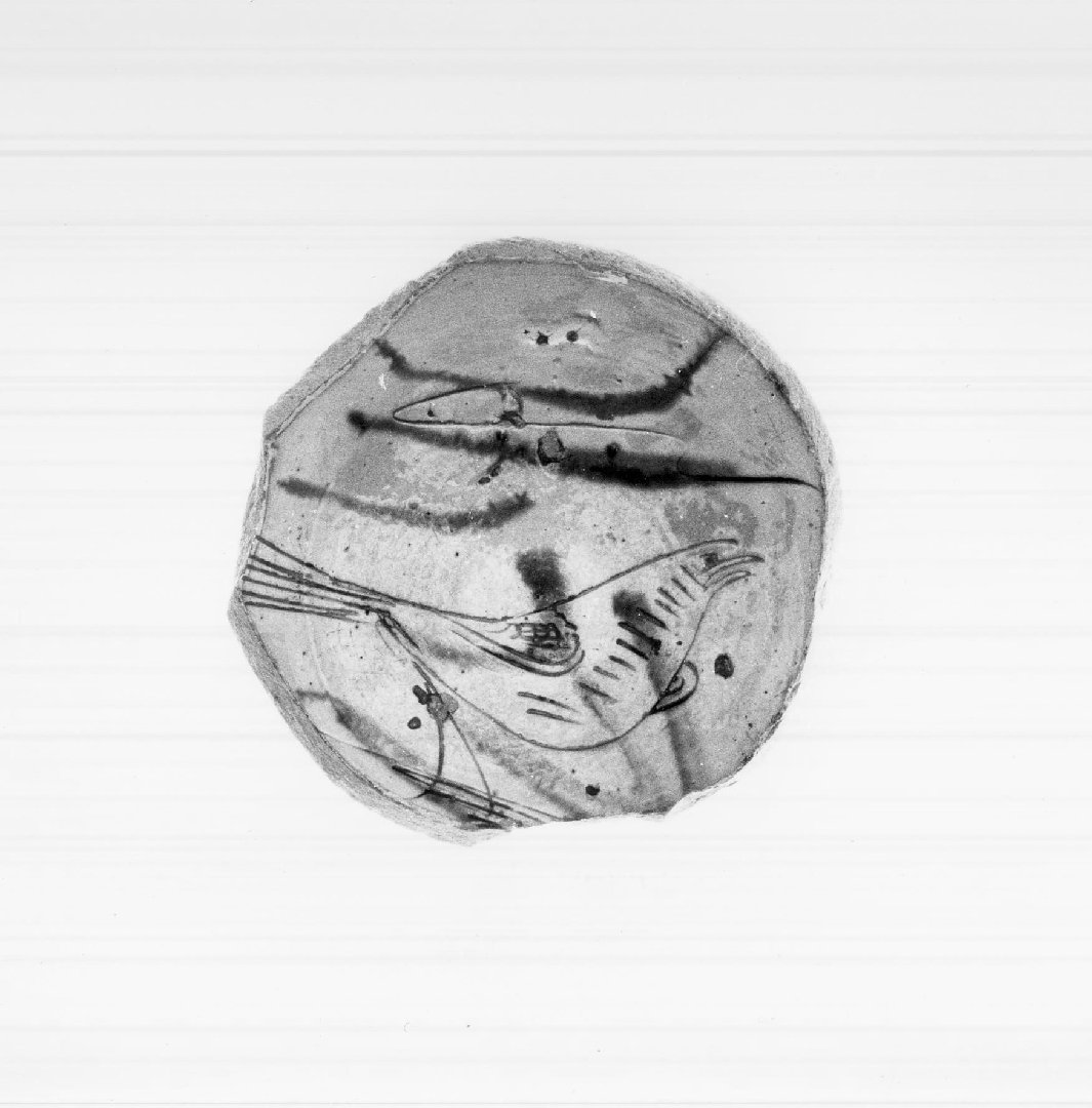 catino, frammento - bottega mantovana (fine/inizio secc. XV/ XVI)