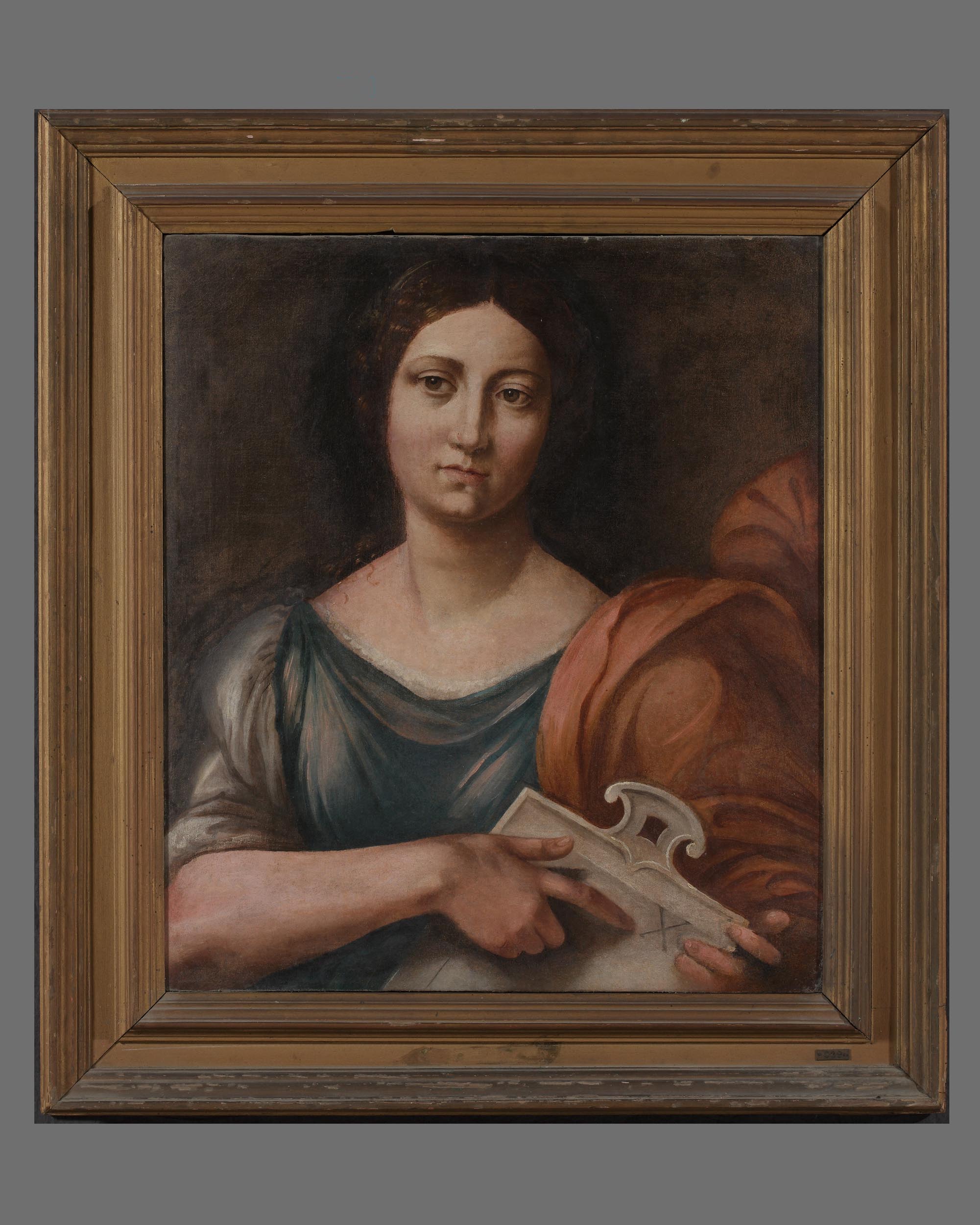 Sibilla Tiburtina (dipinto, opera isolata) di Caroto Giovanni Francesco (sec. XVI)