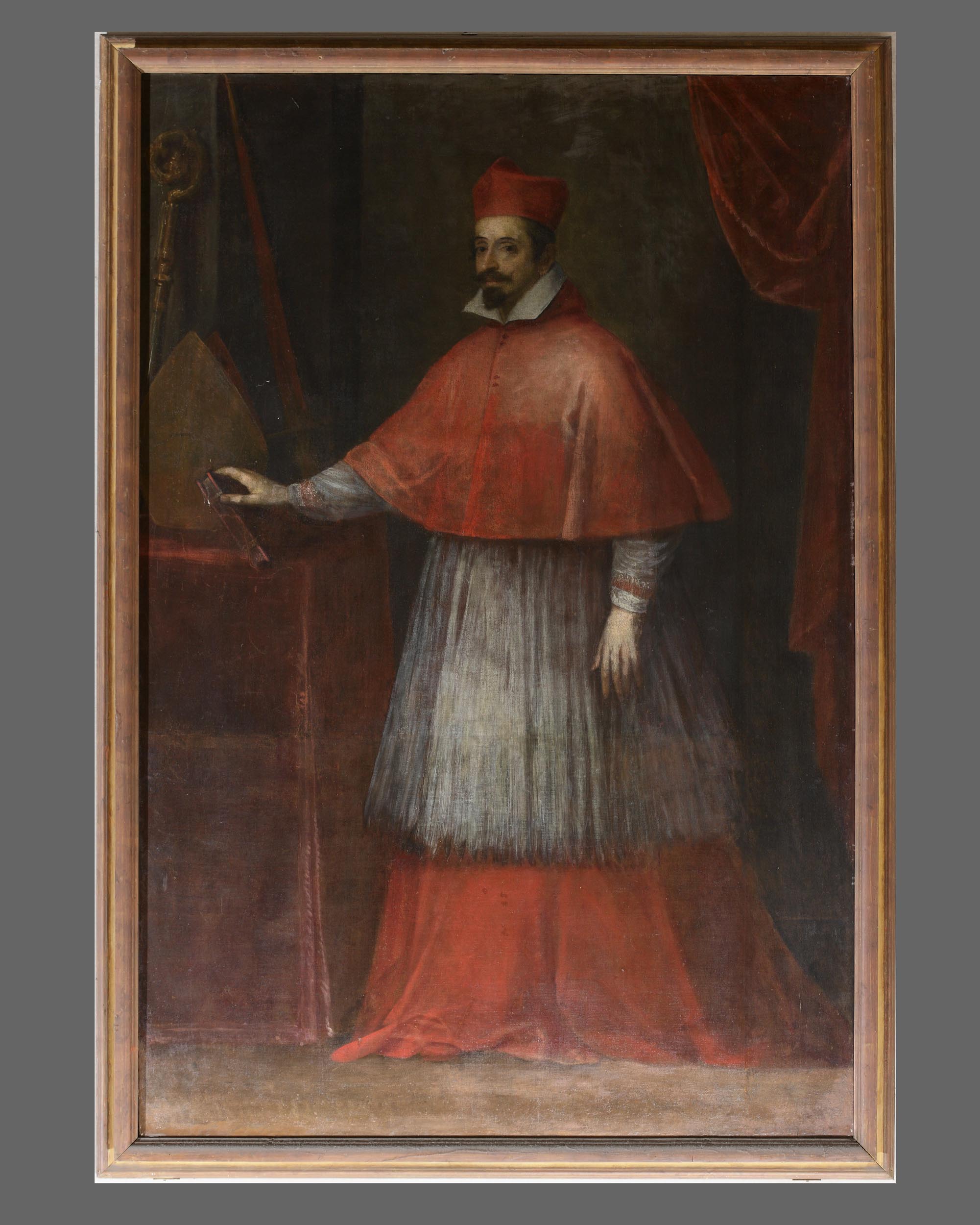 ritratto del cardinale Alessandro d'Este (dipinto, opera isolata) di Peranda Santo (sec. XVII)