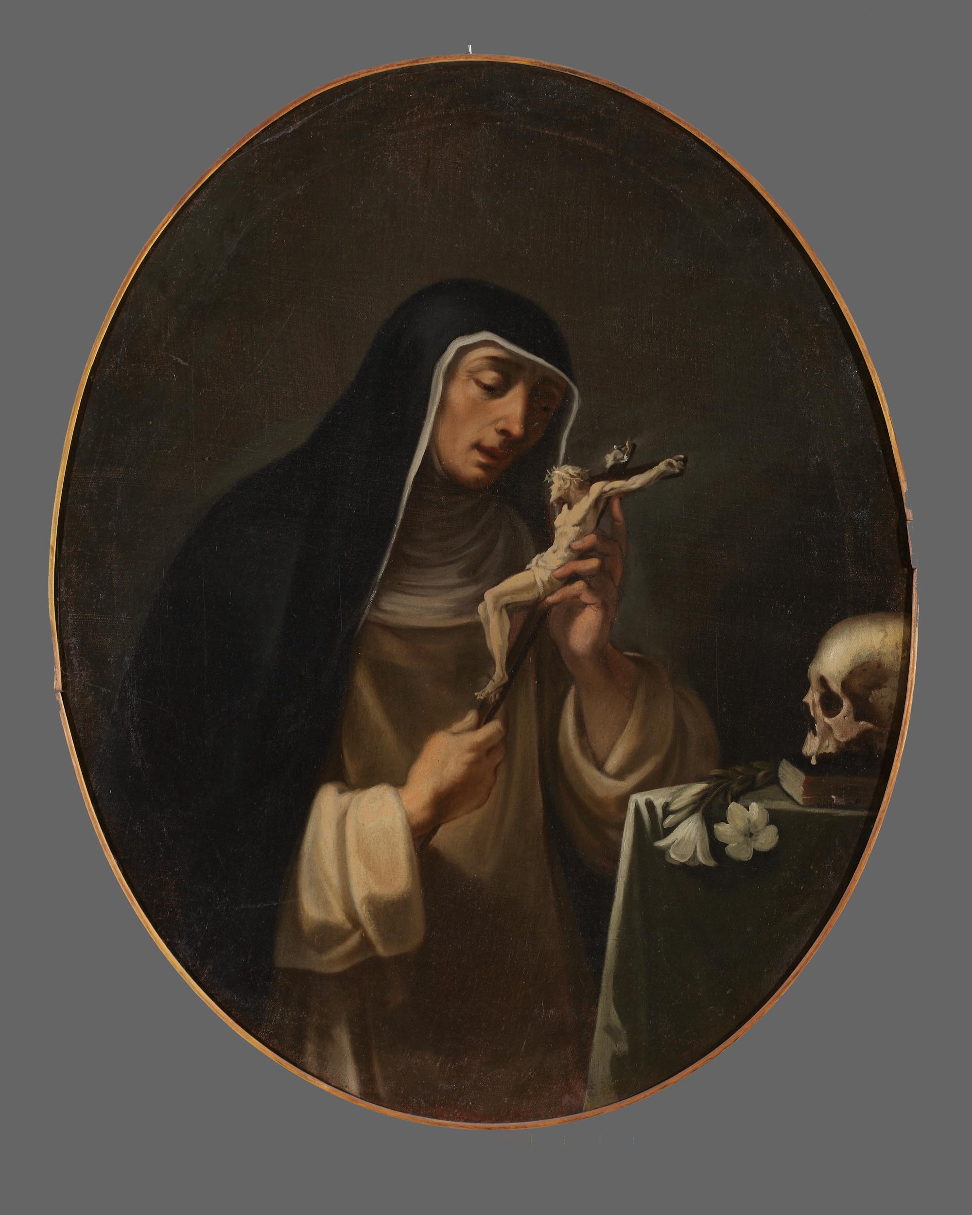 Beata Osanna Andreasi (dipinto, elemento d'insieme) di Orioli Giuseppe (sec. XVIII)