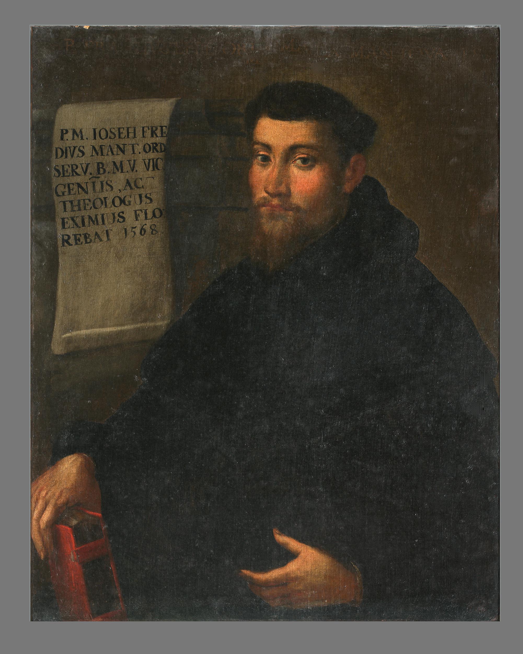 Ritratto di Giuseppe Orlandi (?) (dipinto, opera isolata) - ambito mantovano (secc. XVII/ XVIII)