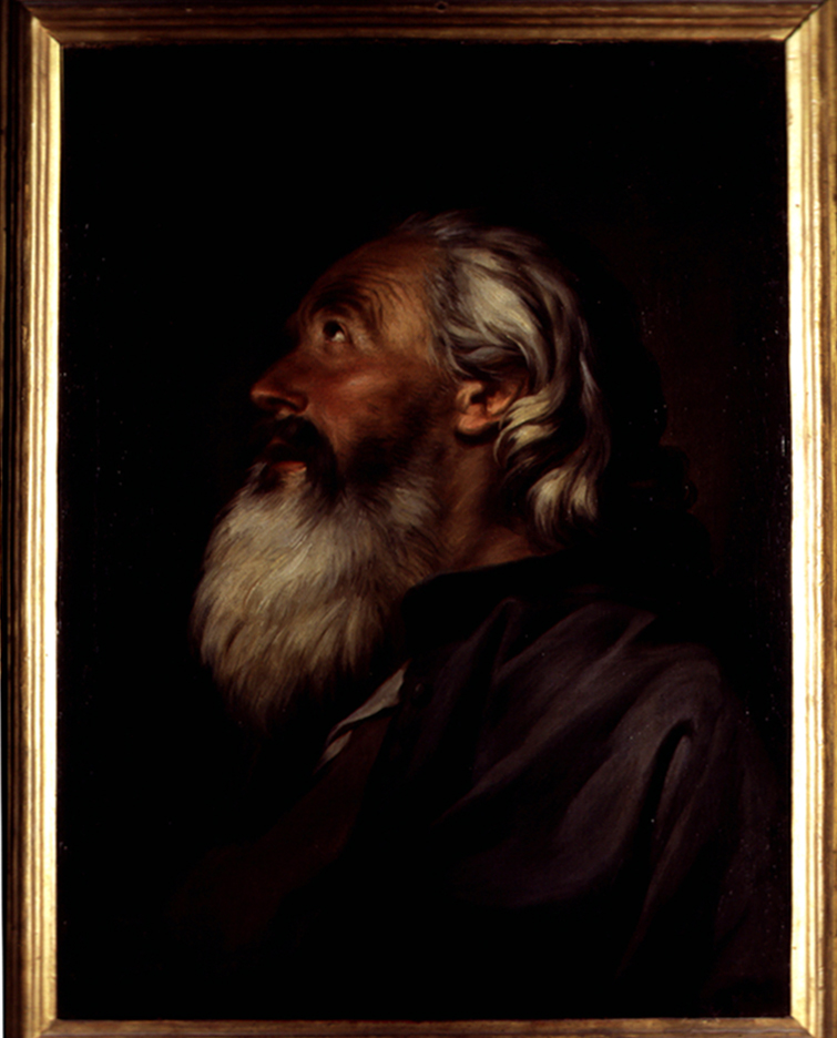 ritratto maschile di profilo (dipinto, opera isolata) di Subleyras Pierre (attribuito) - ambito Italia centrale (prima metà sec. XVIII)