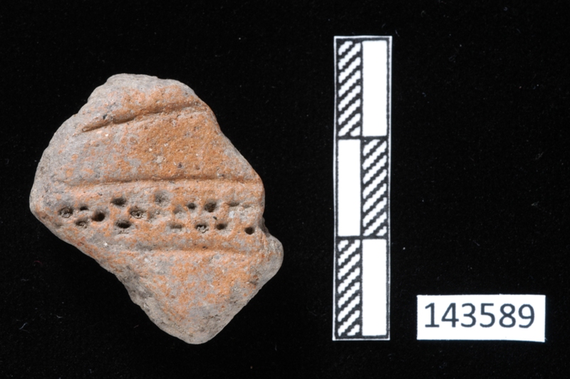 vaso di forma chiusa/parete (XV sec. a.C)