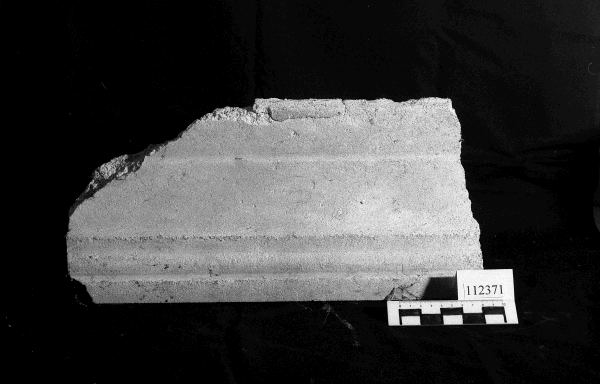 rivestimento ad intonaco/frammento (II sec. a.C)