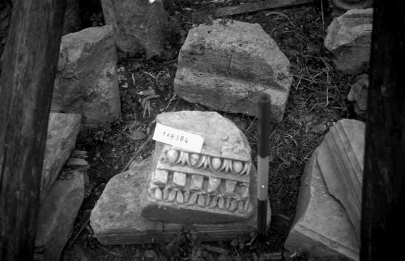 cornice/frammento (I sec. a.C.-I sec. d.C)