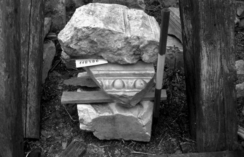 cornice/frammento (I sec. a.C.-I sec. d.C)