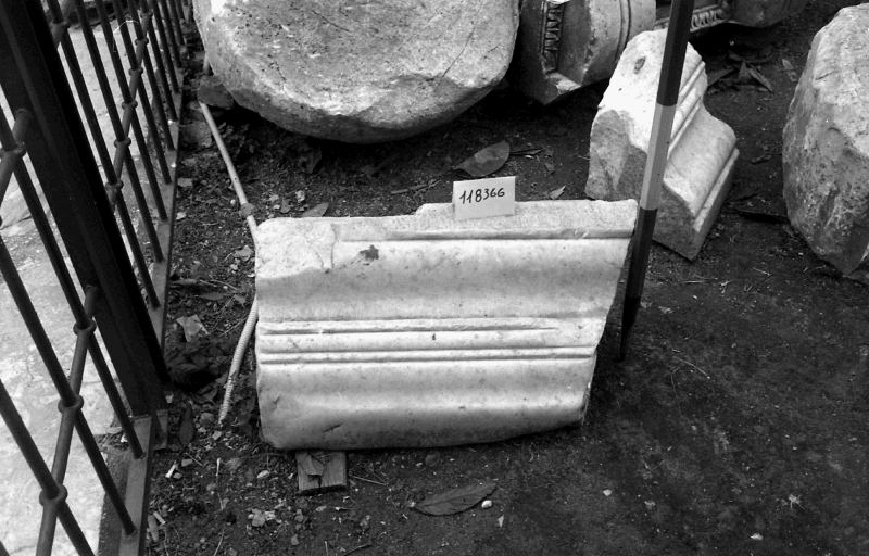 fusto liscio di colonna/frammento 