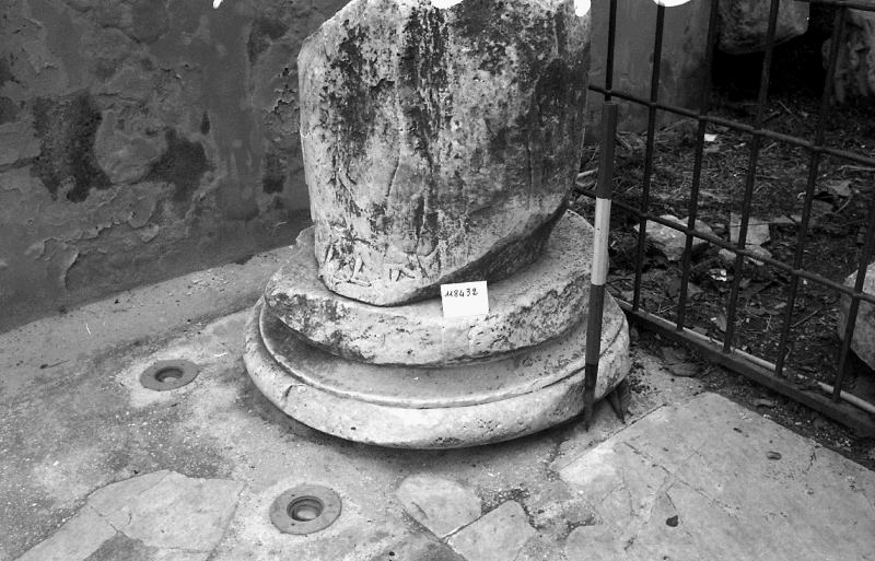 base attica di colonna 