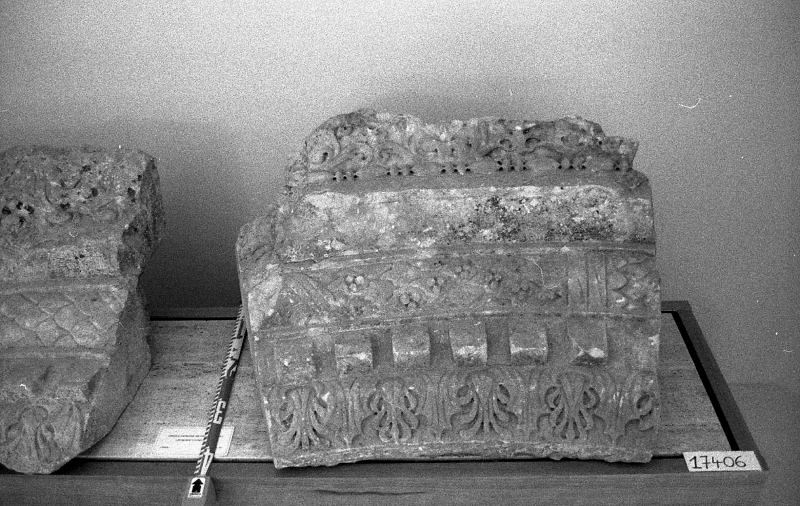 cornice/frammento (I sec. a.C.-I sec. d.C)