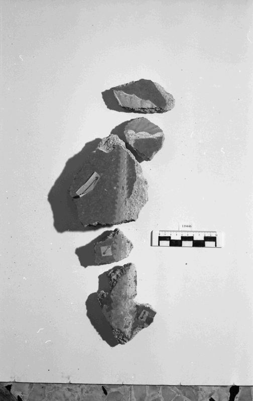 rivestimento ad intonaco/frammento (I sec. d.C)