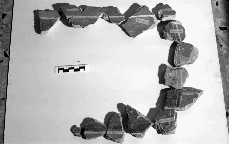 rivestimento ad intonaco/frammento (I sec. d.C)