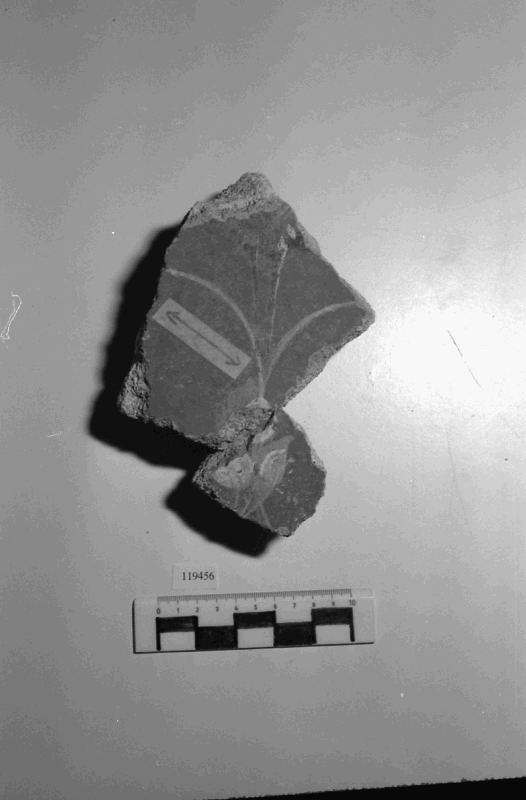 rivestimento ad intonaco/frammento (I sec. d.C)