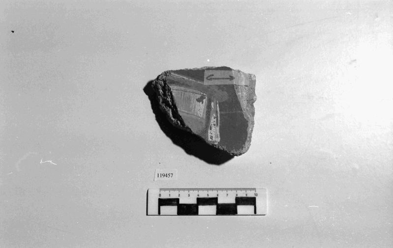 rivestimento ad intonaco/frammento (I sec. d.C)