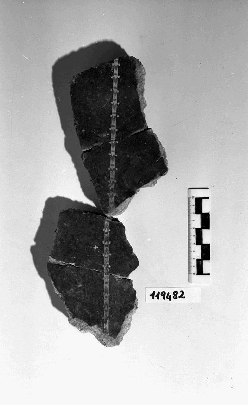 rivestimento ad intonaco/frammento (I sec. d.C)