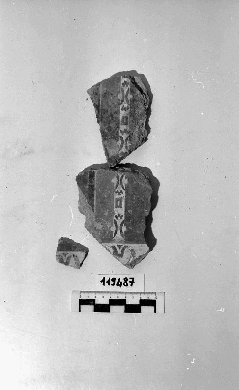 rivestimento ad intonaco/frammento (I sec. d.C)