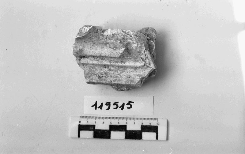 rivestimento in stucco/frammento (I sec. d.C)