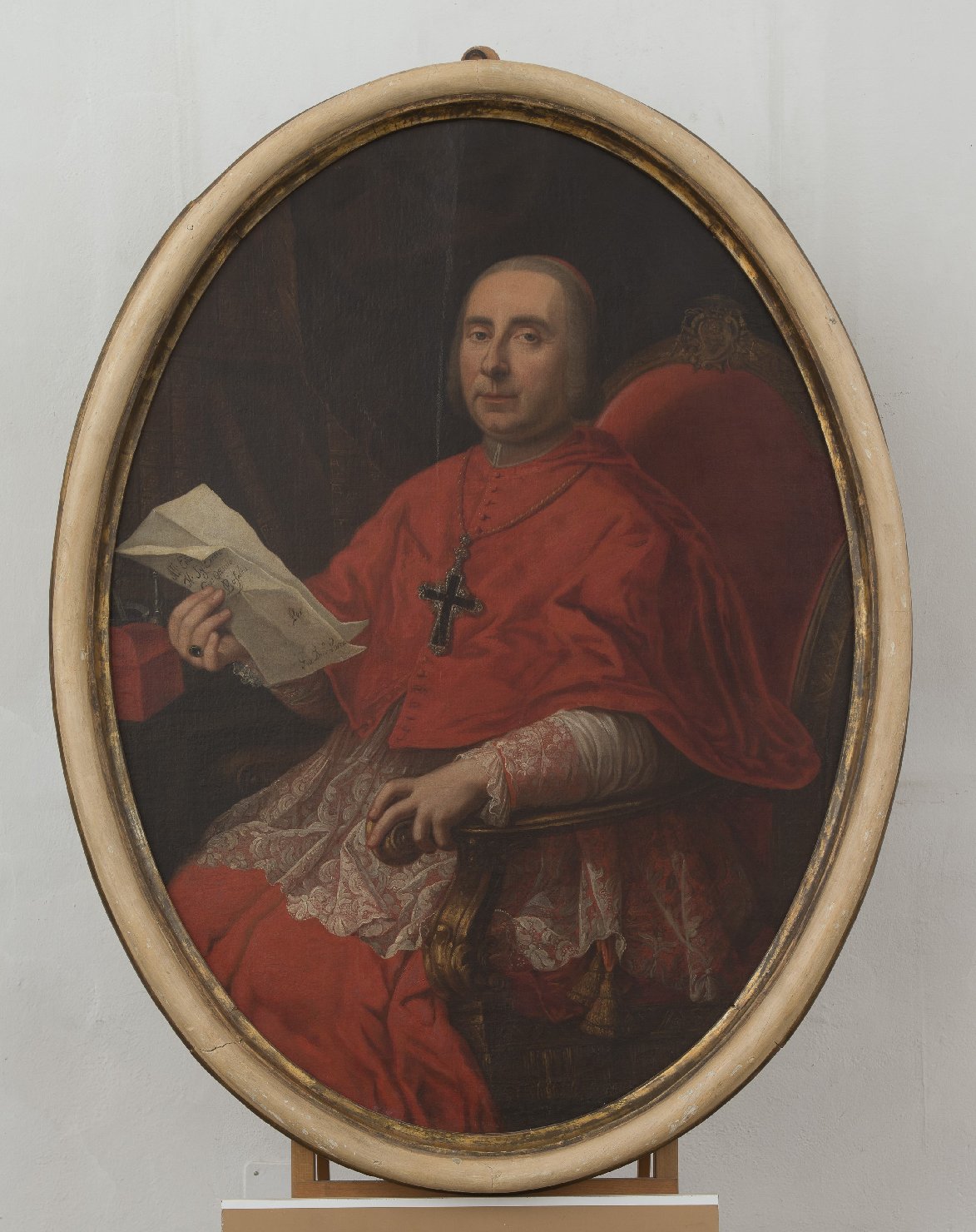 Ritratto del Cardinale Giovan Ottavio Bufalini (dipinto) di Porta Giovan Domenico (sec. XVIII)