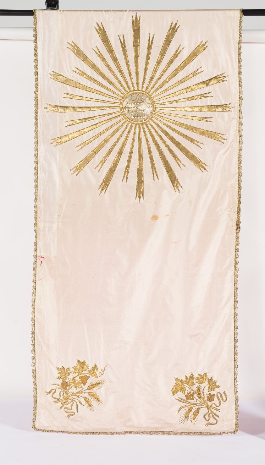 velo omerale - manifattura italiana (seconda metà sec. XIX)