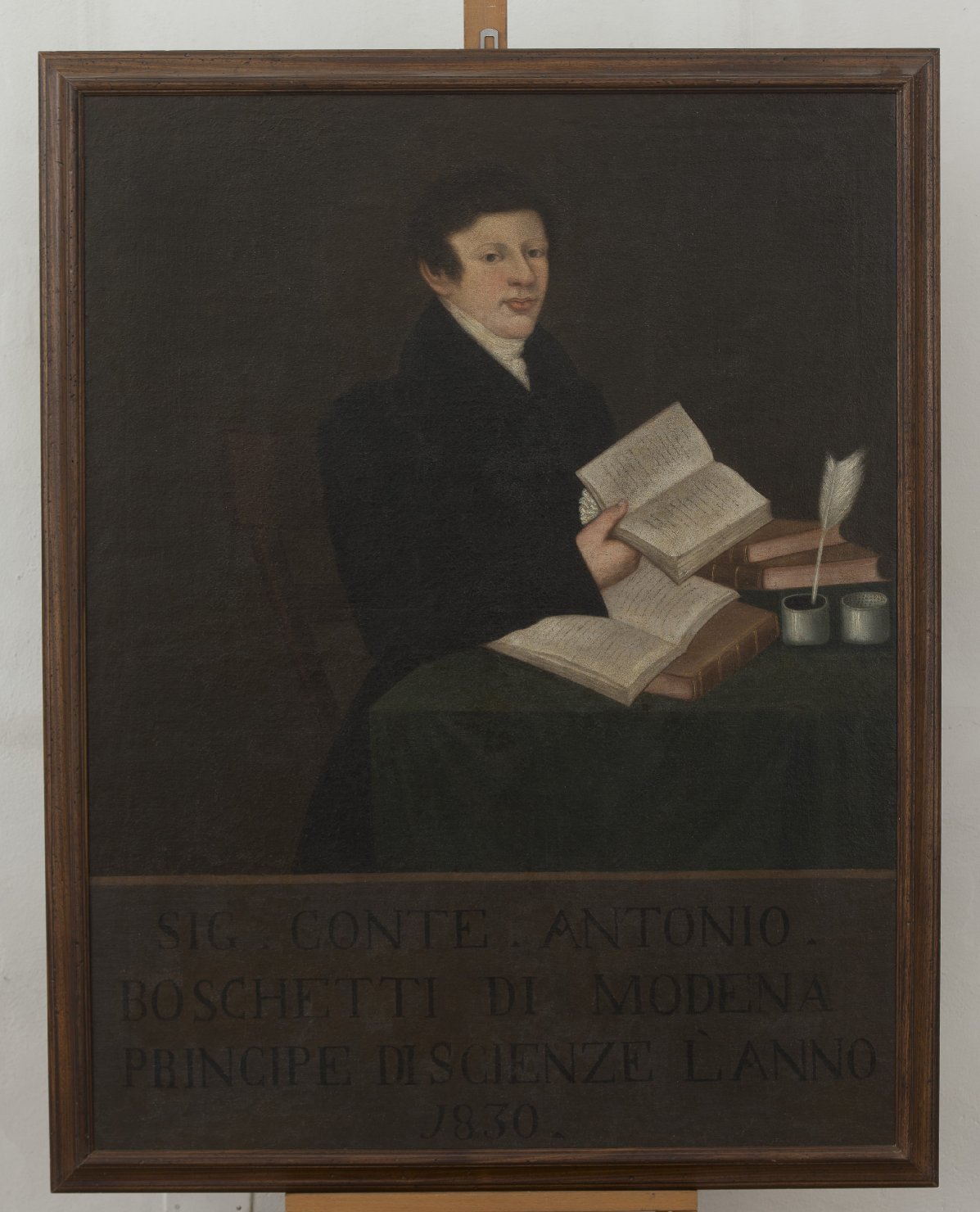 Ritratto di Antonio Boschetti (dipinto) - ambito modenese (sec. XIX)