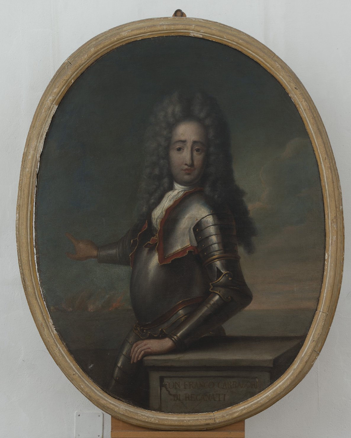 Ritratto di Francesco Carradori (dipinto) - ambito Italia centrale (seconda metà sec. XVIII, sec. XVII)