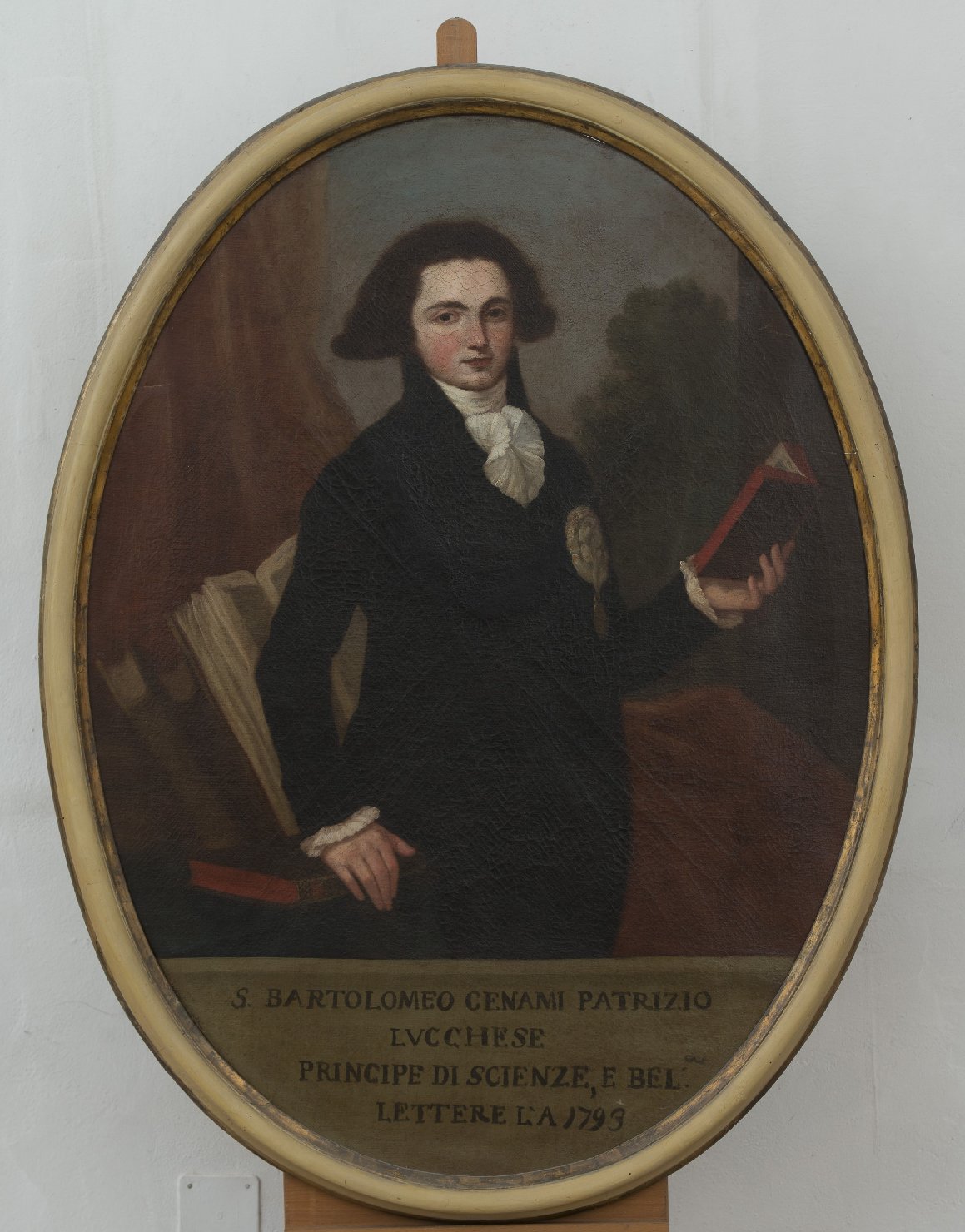 Ritratto di Bartolomeo Cenami (dipinto) di Verni Antonio (attribuito) (sec. XVIII)