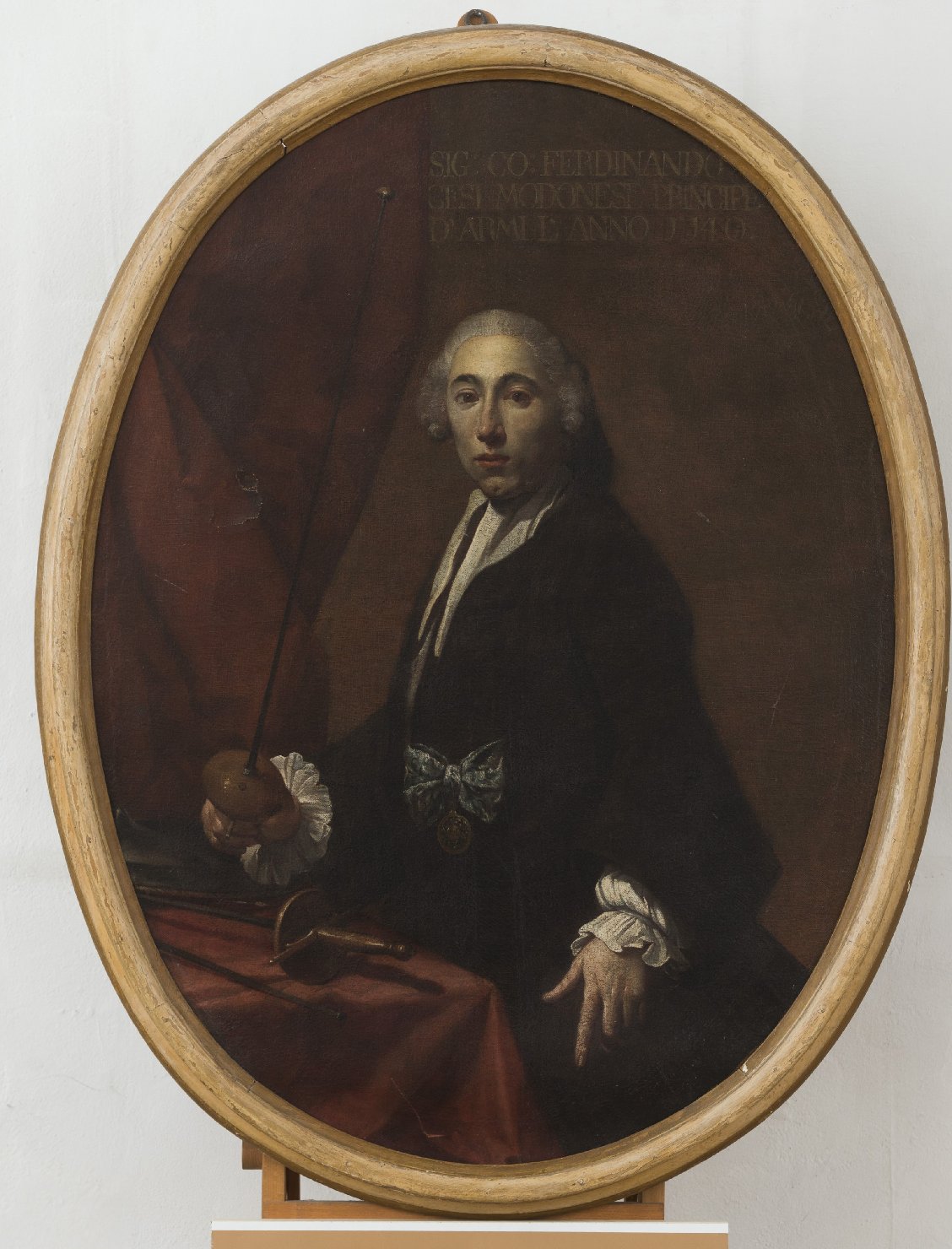 Ritratto di Fernando Cesi (dipinto) - ambito modenese (sec. XVIII)