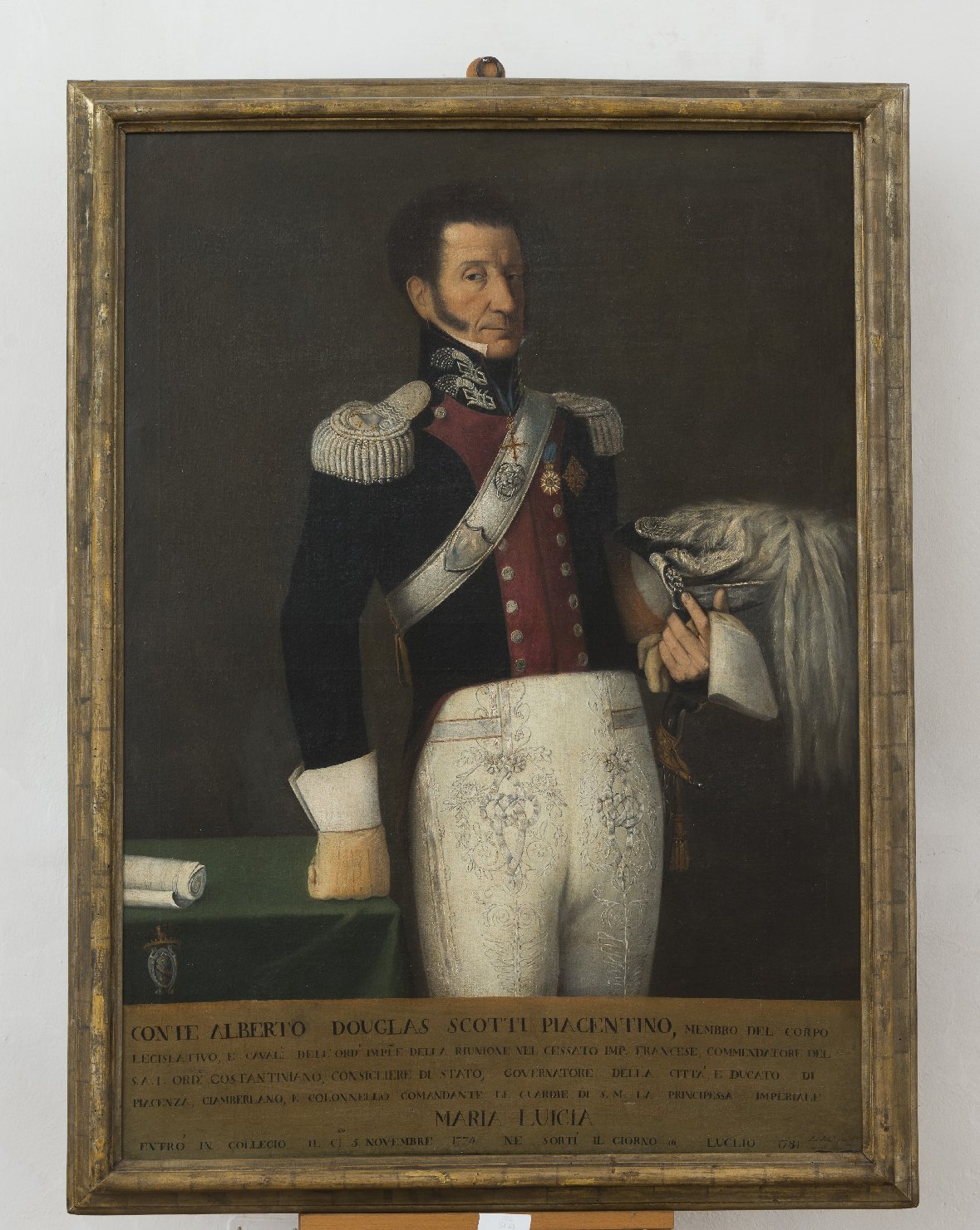 Ritratto di Alberto Douglas Scotti (dipinto) di Rotta Luigi (sec. XIX)