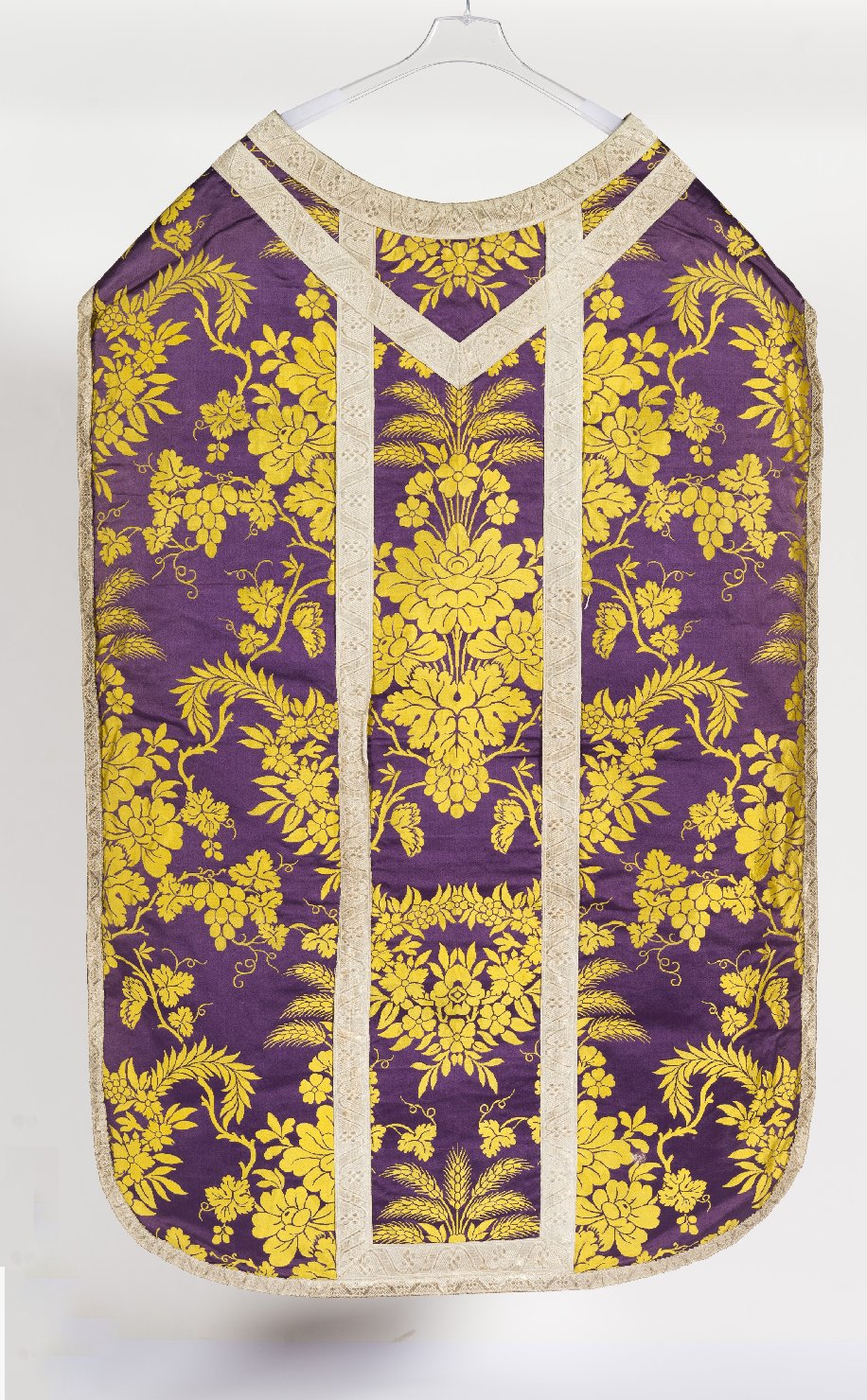 paramento liturgico, insieme - manifattura italiana (seconda metà sec. XIX)