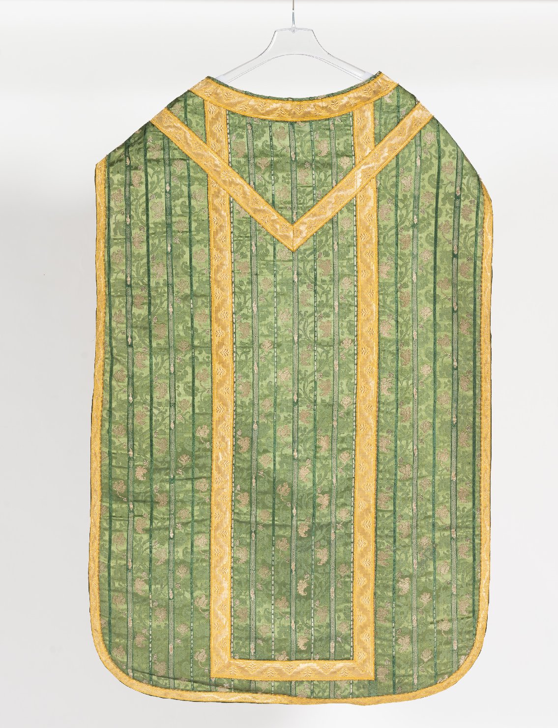 paramento liturgico, insieme - manifattura italiana (fine/ inizio secc. XVII/ XVIII)