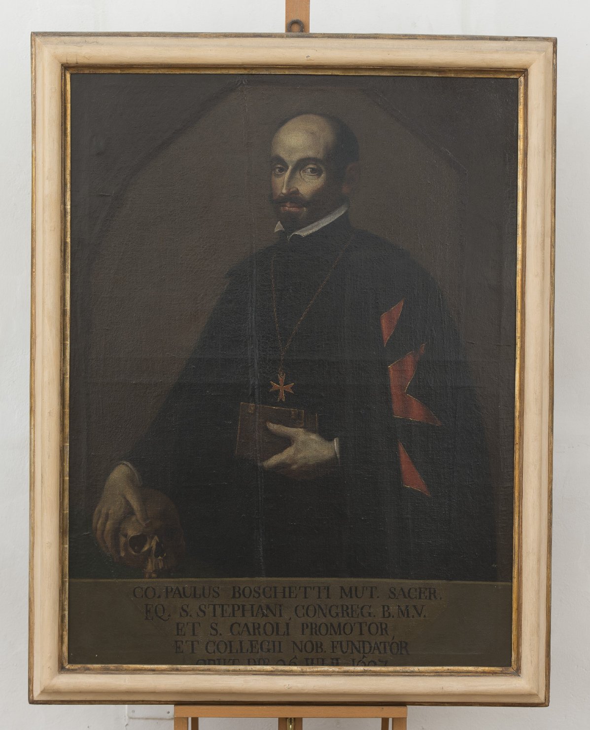 Ritratto di Paolo Boschetti (dipinto) - ambito modenese (sec. XVIII)