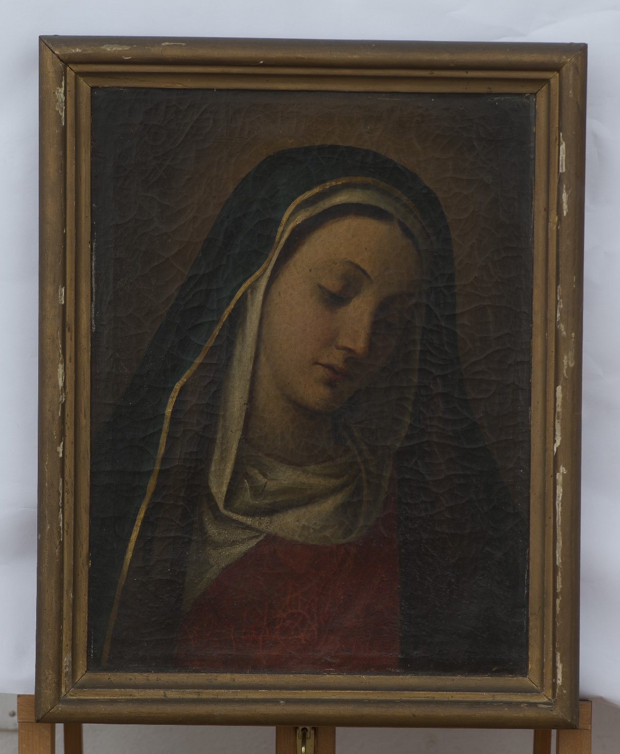 testa della Madonna (dipinto) - ambito modenese (prima metà sec. XIX)