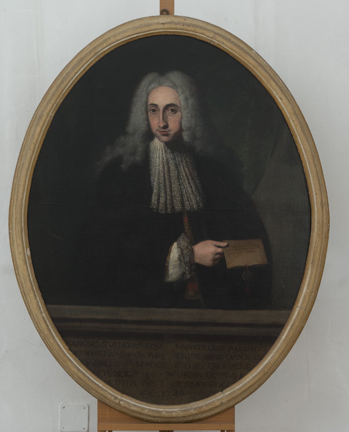 Ritratto di Francesco Venerio o Venier (dipinto) - ambito veneto (sec. XVIII)