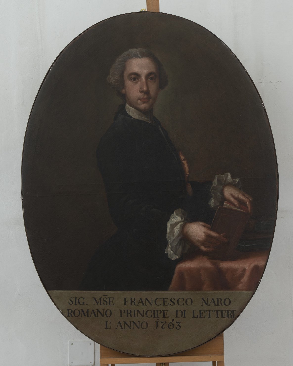 Ritratto di Francesco Naro (dipinto) di Vannulli Girolamo (maniera) (sec. XVIII)