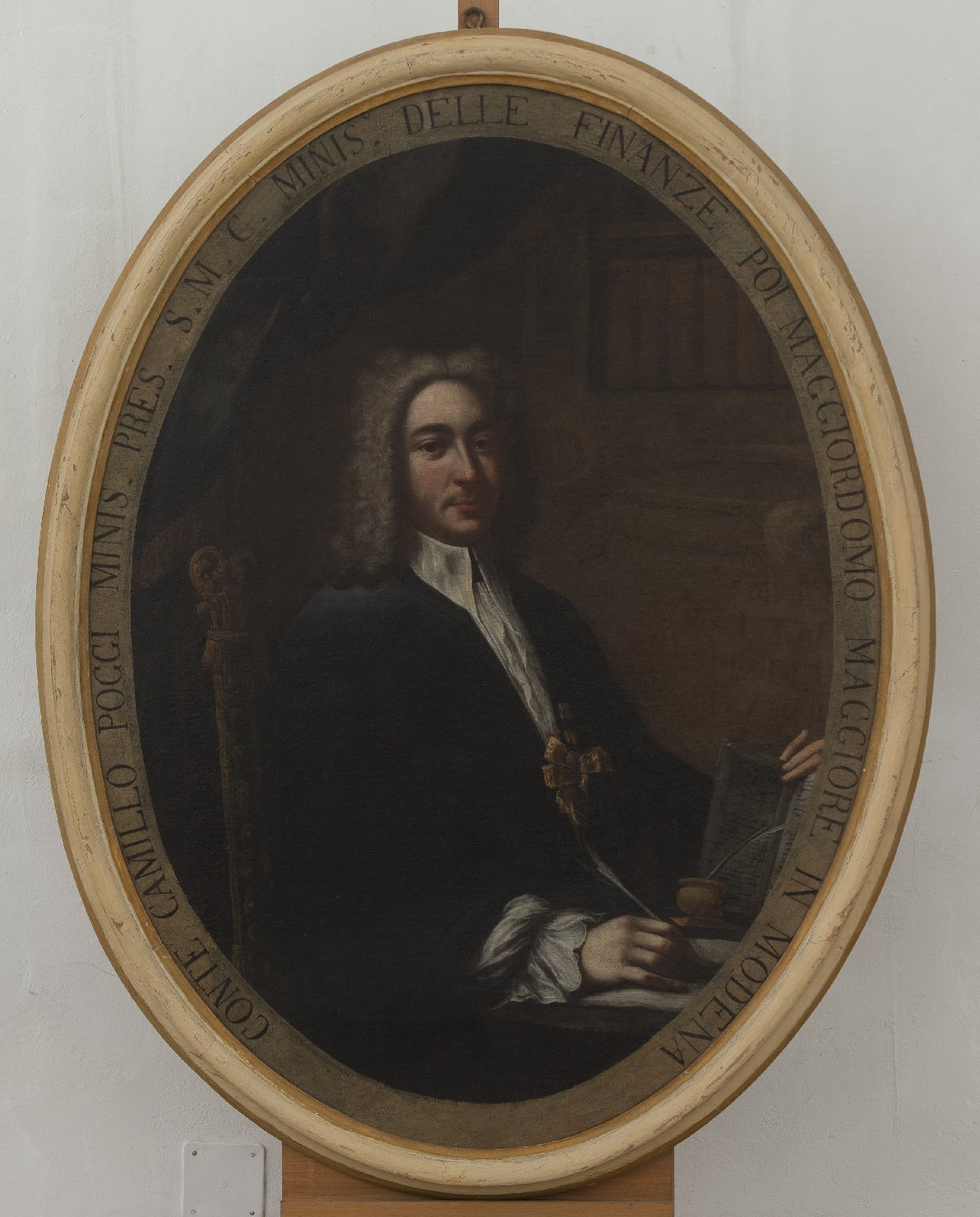 Ritratto di Camillo Poggi (dipinto) - ambito modenese (sec. XVIII)