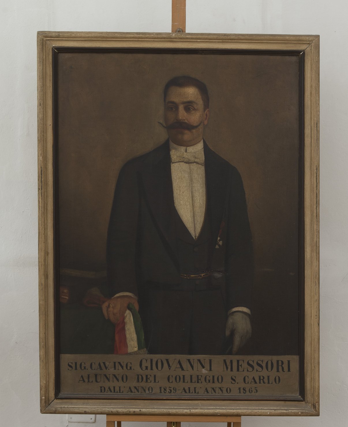 Ritratto di Giovanni Messori (dipinto) - ambito modenese (sec. XIX)