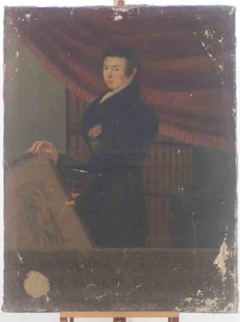 Ritratto di Bernardino Bresciani (dipinto) - ambito modenese (sec. XIX)