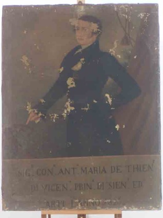 Ritratto di Antonio Maria da Thiene (dipinto) - ambito modenese (sec. XIX)