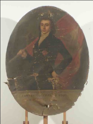 Ritratto di Paolo Cassoli Lorenzotti (dipinto) - ambito modenese (sec. XVIII)