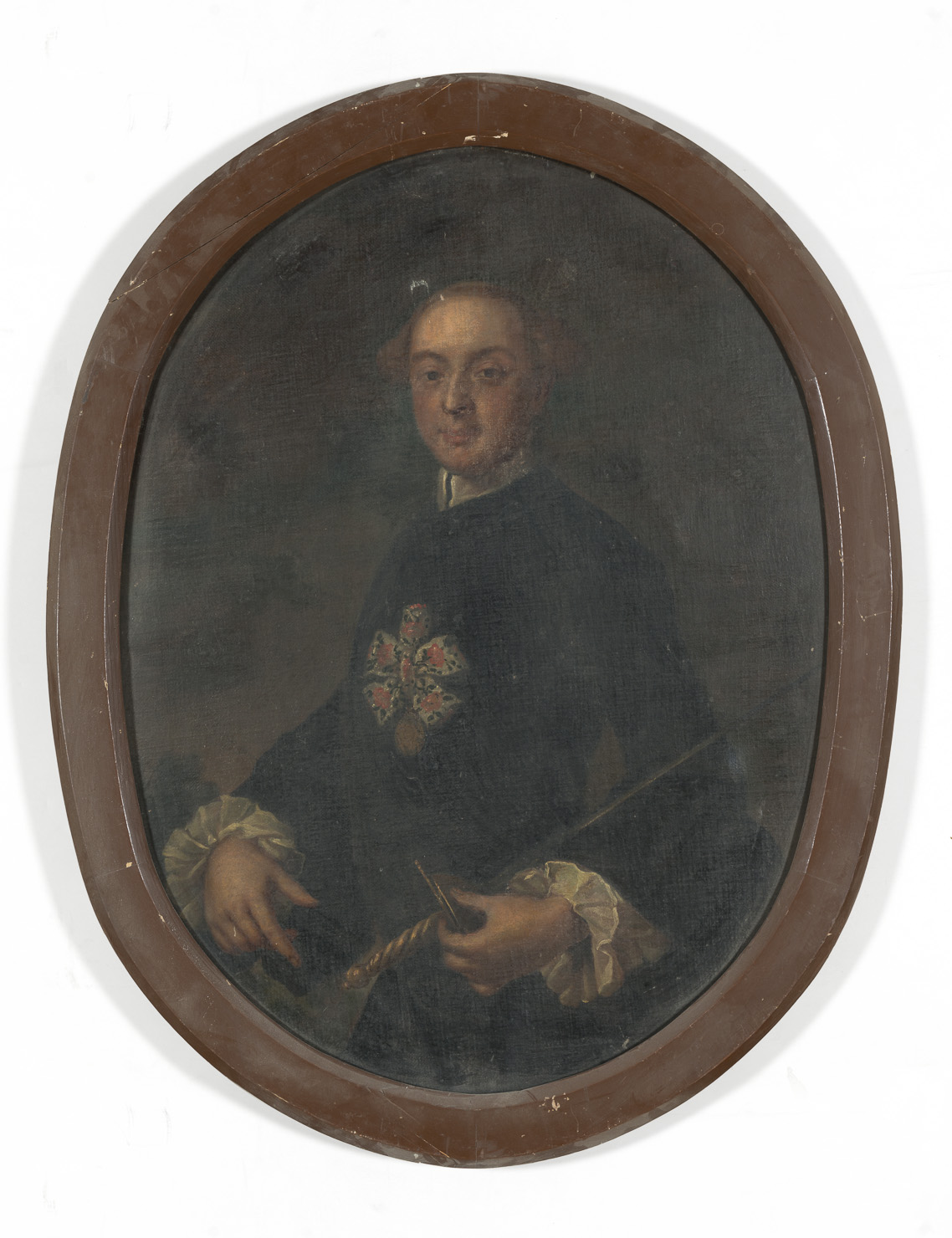 ritratto di un marchese Montecuccoli (dipinto) di Vannulli Girolamo (attribuito) (sec. XVIII)