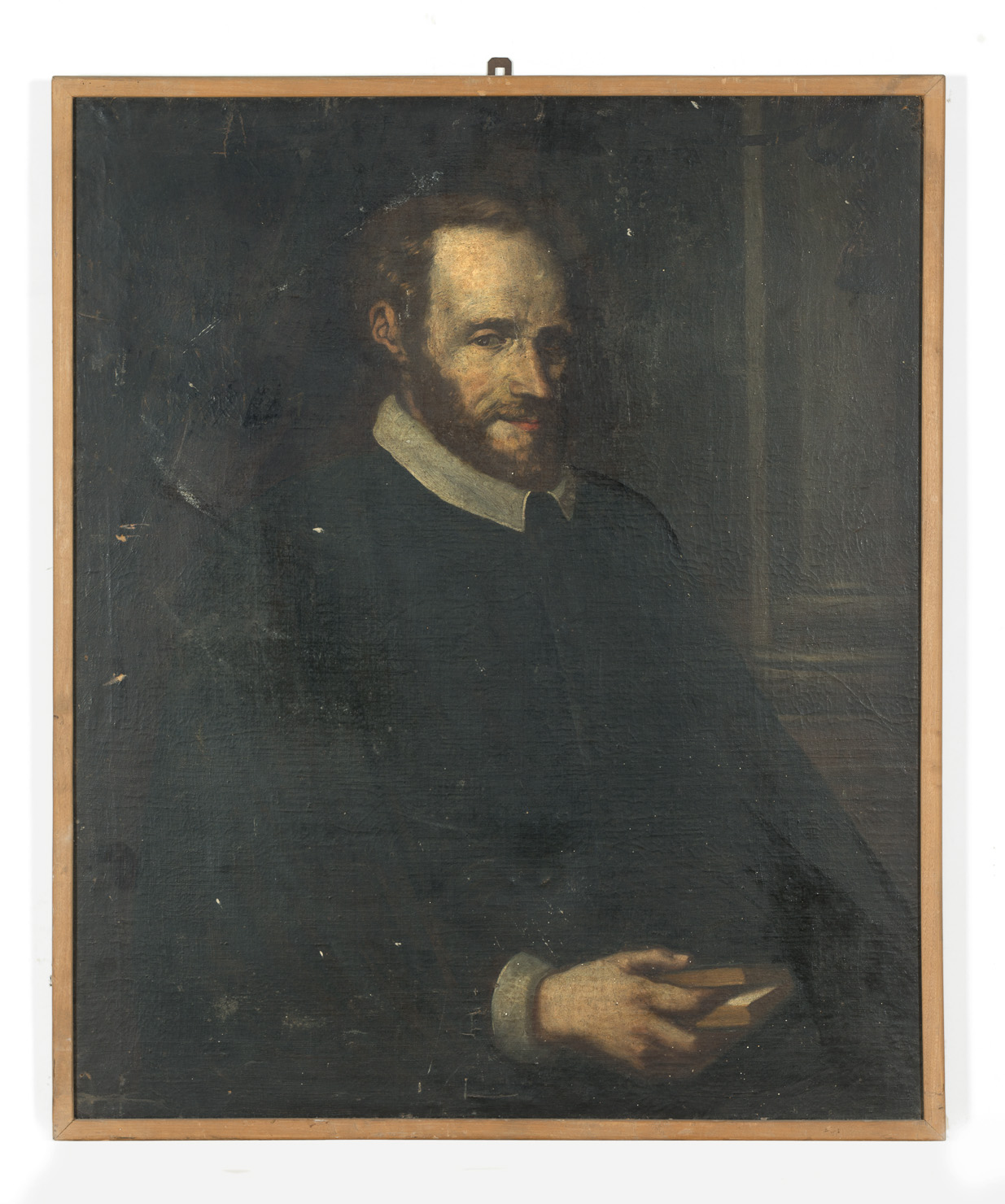 Sant'Antonio Maria Zaccaria, ritratto di ecclesiastico (dipinto) - ambito modenese (inizio sec. XX)