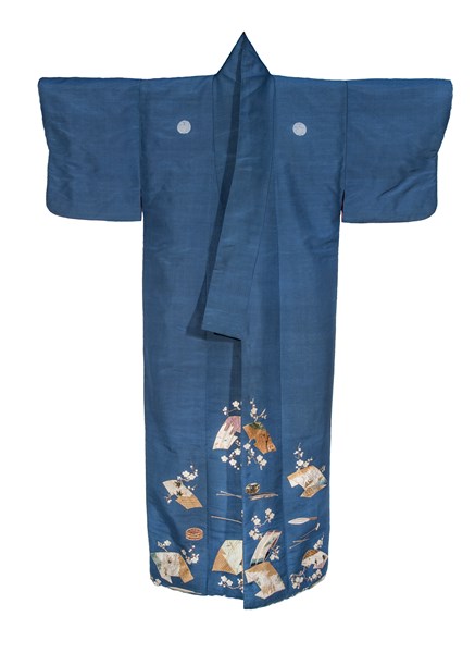 utensili per il kōdo (gioco dell'incenso) (abito femminile, elemento d'insieme) - ambito giapponese (seconda metà XIX)