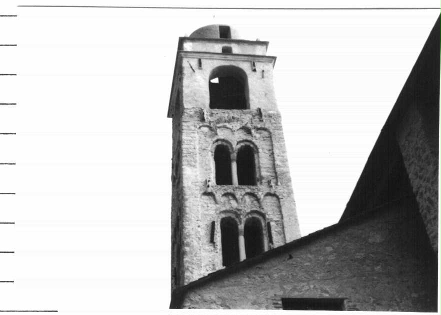 Campanile della Chiesa di S. Cipriano (campanile, parrocchiale (ex)) - Finale Ligure (SV)  (XIII)